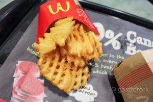 mcdonald's seasonal cravings waffle cut fries