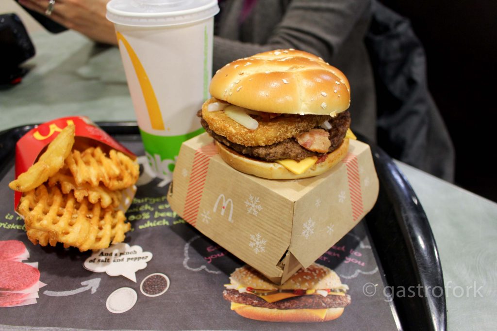 mcdonald's seasonal cravings potato rosti and bacon burger