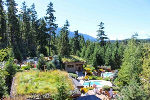 scandinave spa whistler summer