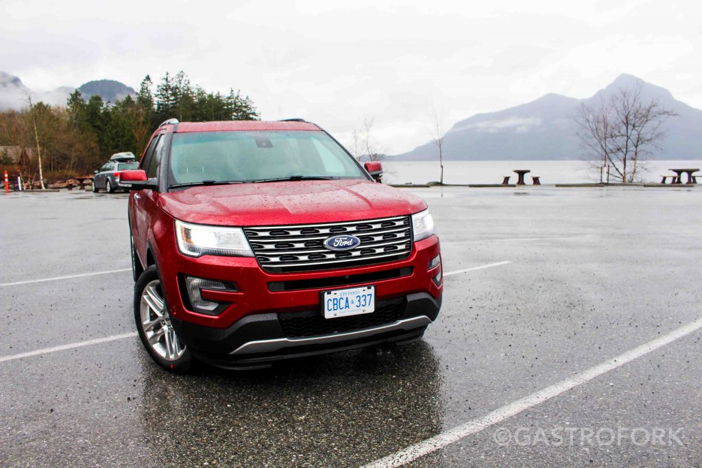 2017 ford explorer limited front ruby red