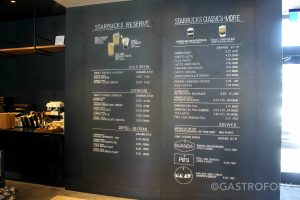 starbucks reserve vancouver menu