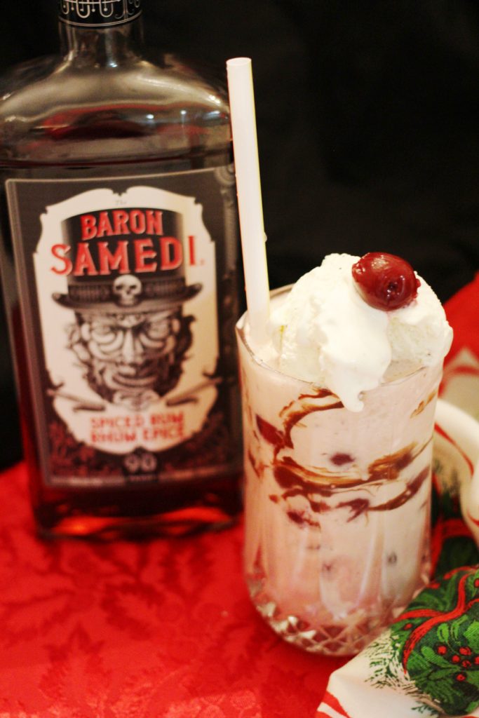 baron samedi black forest rum shake