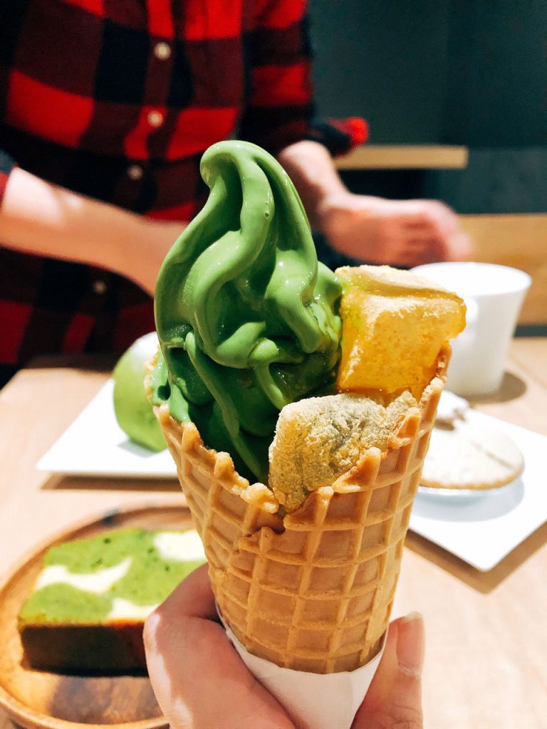 nana's green tea kerrisdale soft serve