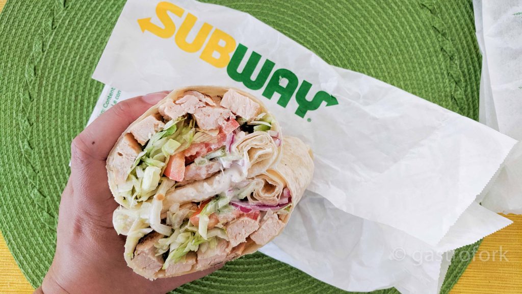 subway Regular Chicken Caesar Wrap